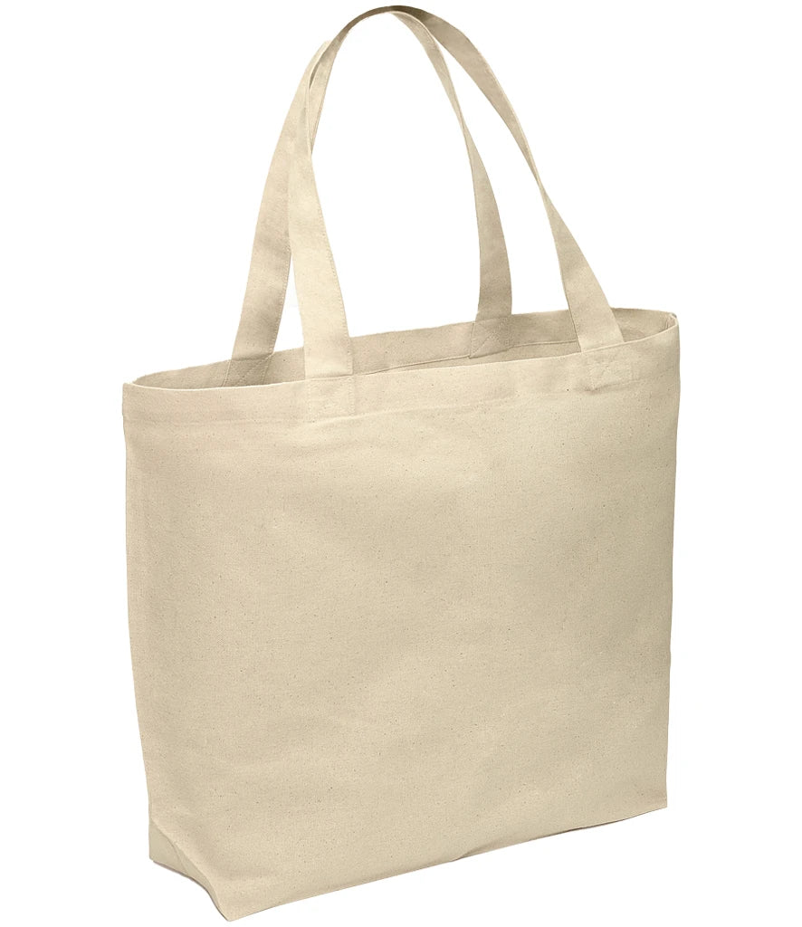 Brand Lab Oversized Tote Bag — Natural