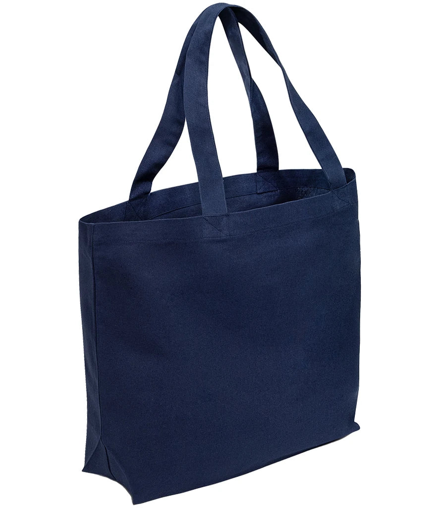 Brand Lab Oversized Tote Bag — Navy