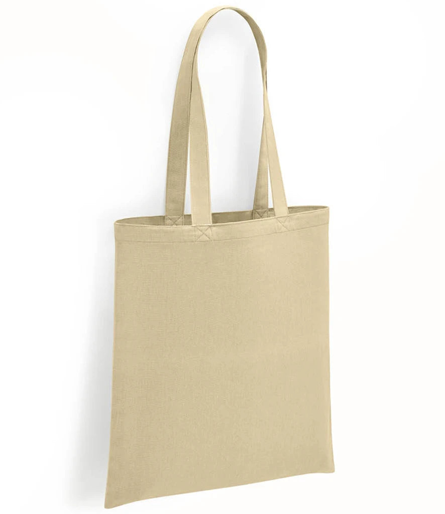 Brand Lab Organic Cotton Long Handle Shopper — Natural