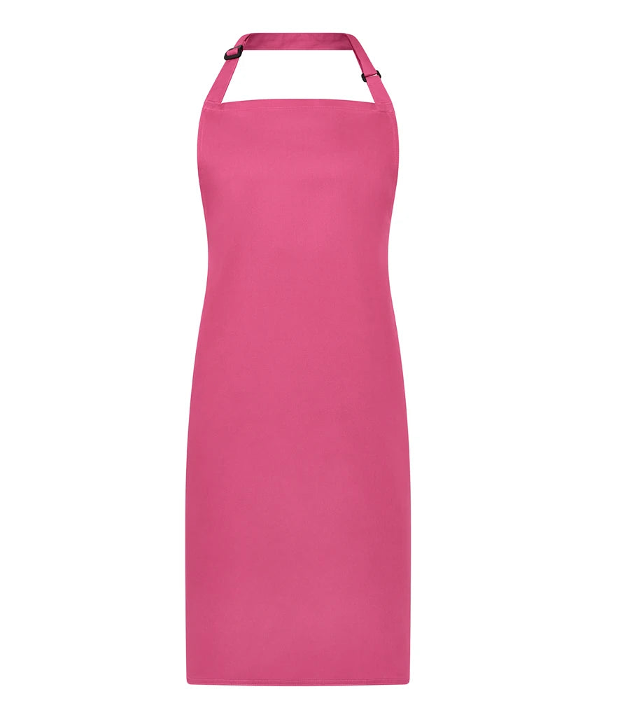Brand Lab Adjustable Bib Apron — Fuchsia