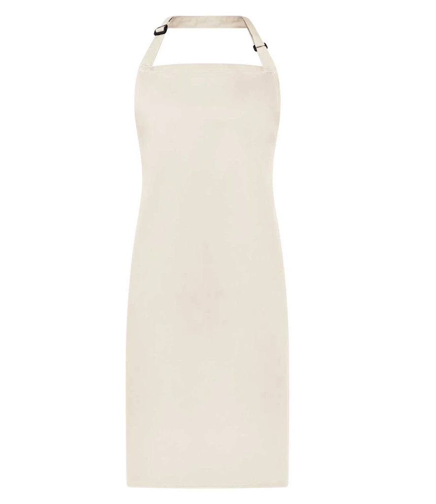 Brand Lab Adjustable Bib Apron — Natural