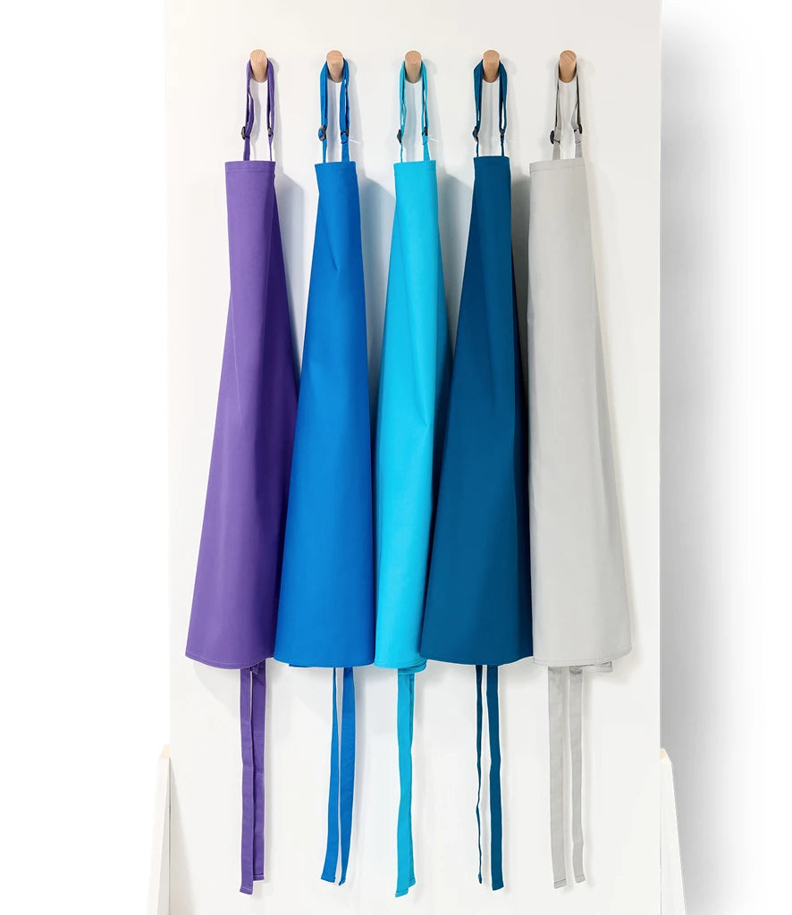 Brand Lab Adjustable Bib Apron — Purple