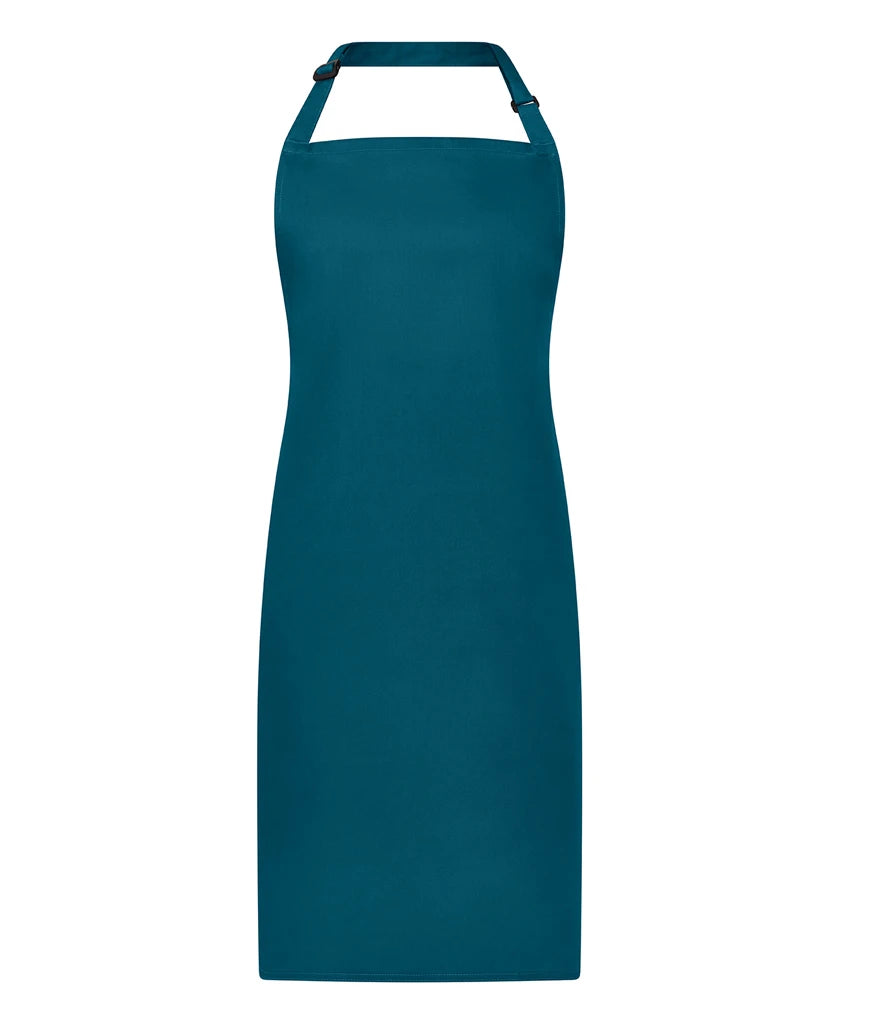 Brand Lab Adjustable Bib Apron — Teal