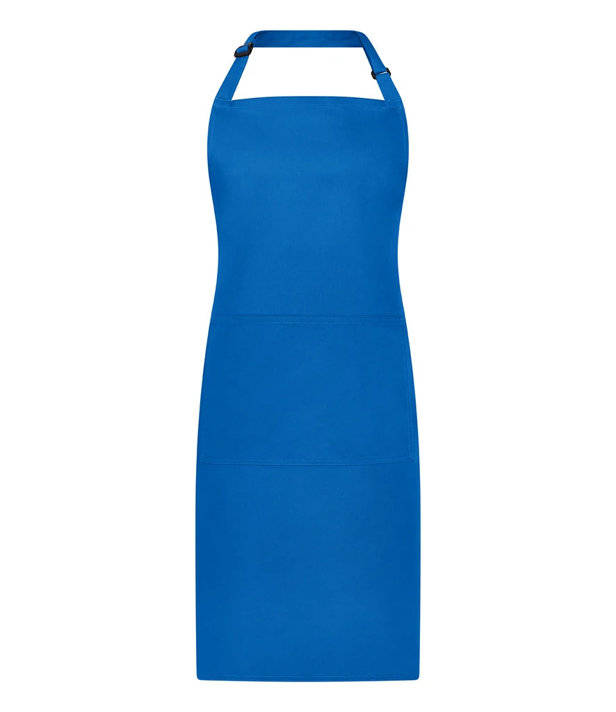 Brand Lab Adjustable Bib Pocket Apron — Royal Blue