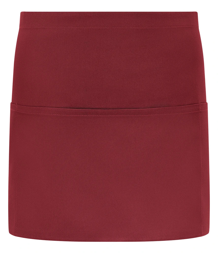 Brand Lab Waist Pocket Apron — Burgundy