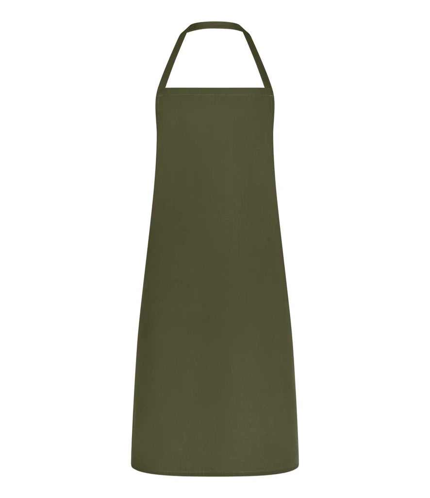 Brand Lab Classic Bib Apron — Dark Olive