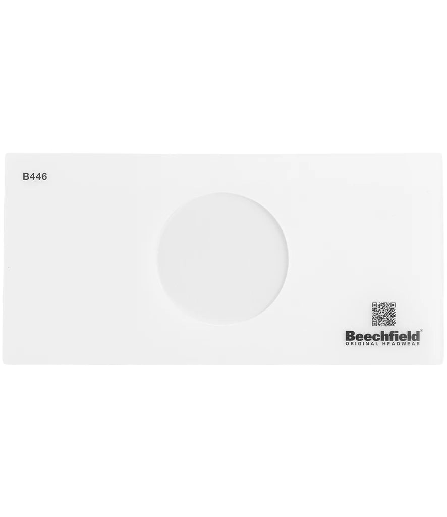 Beechfield Circular Patch Silicone Template — Clear