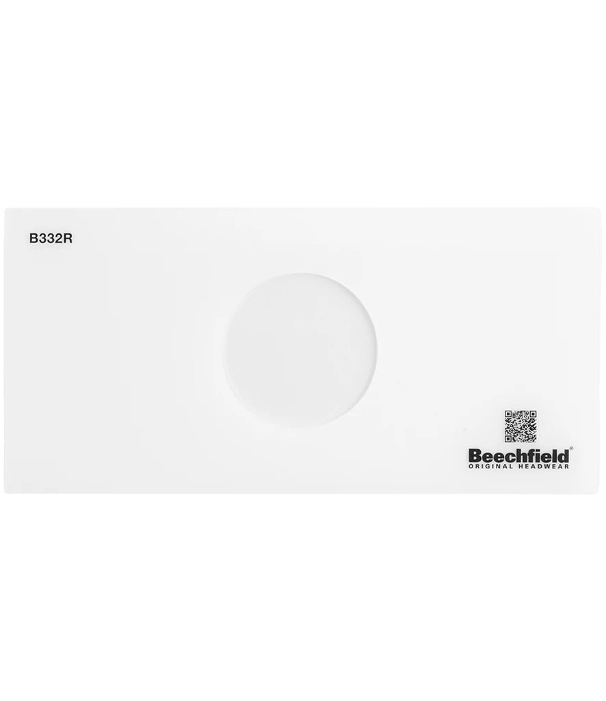 Beechfield Circular Fashion Patch Silicone Template — Clear