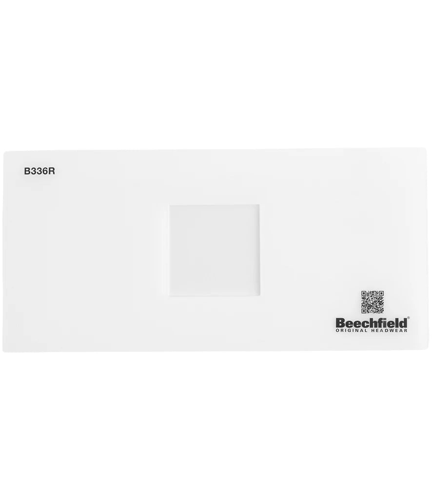 Beechfield 336 Patch Silicone Template — Clear