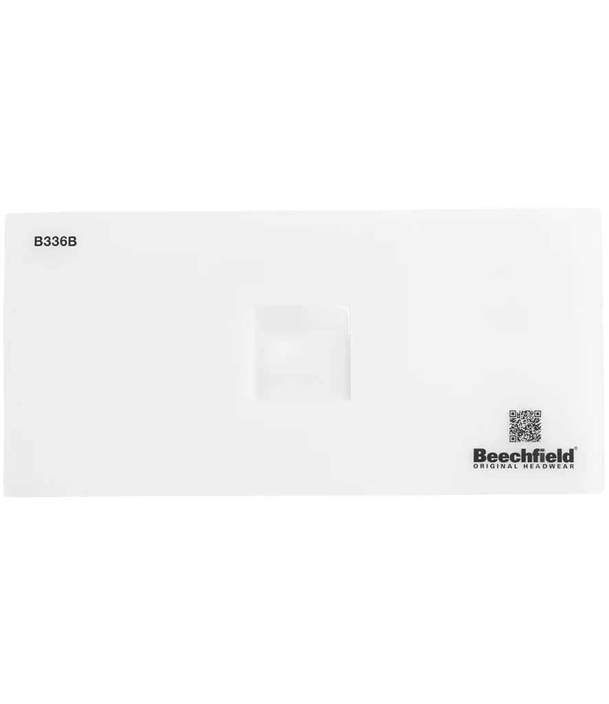 Beechfield Kids Fashion Patch Silicone Template — Clear