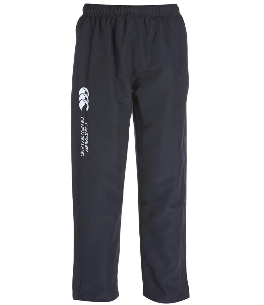 Canterbury Kids Open Hem Stadium Pants — Black