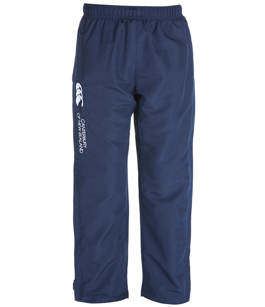 Canterbury Kids Open Hem Stadium Pants — Navy