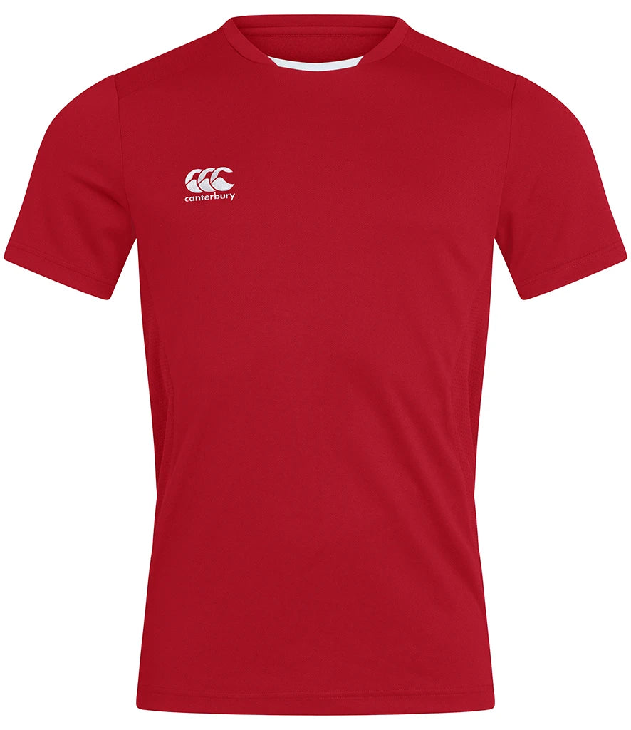 Canterbury Club Dry T-Shirt — Flag Red