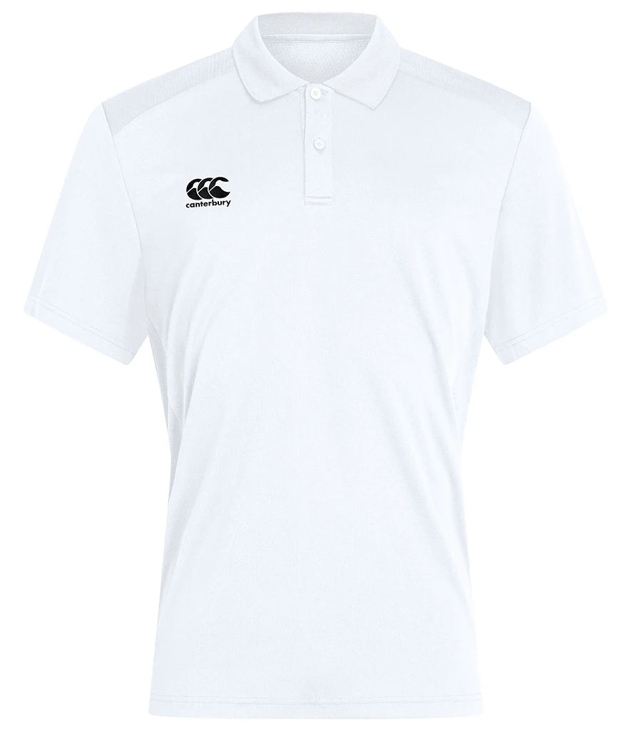 Canterbury Club Dry Polo Shirt — White