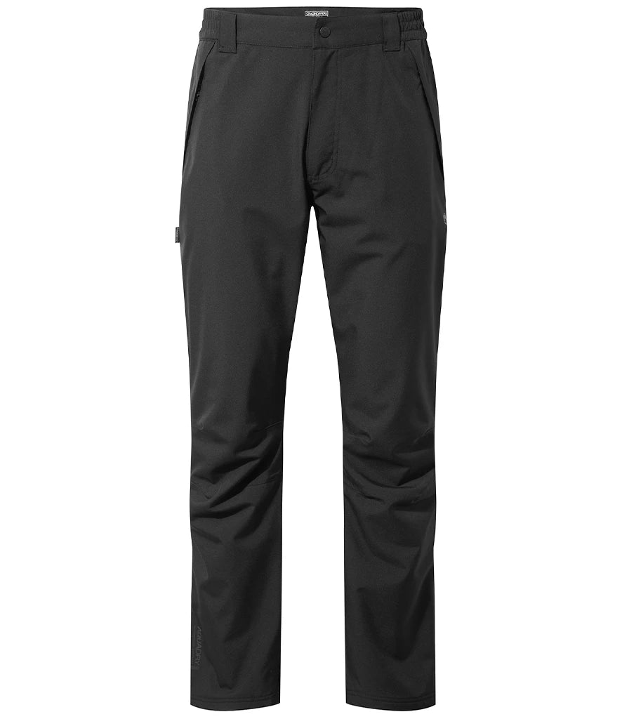 Craghoppers Expert Kiwi Waterproof Trousers — Black