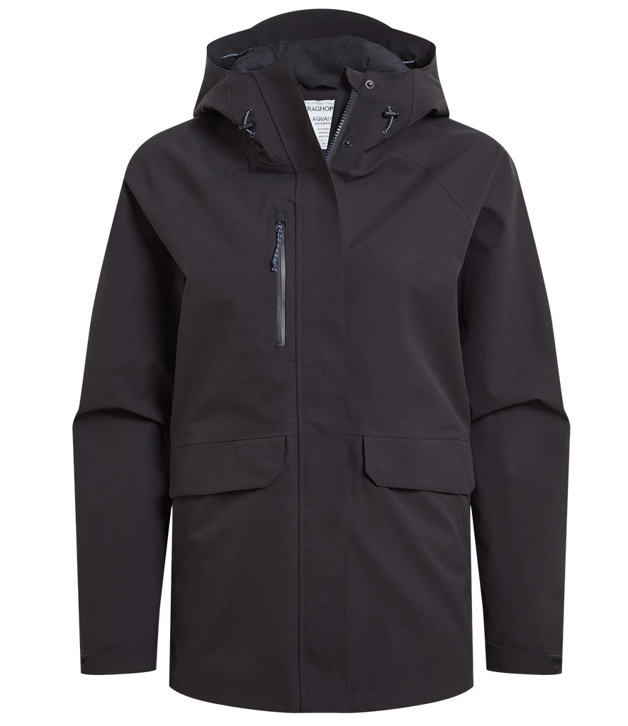 Craghoppers Expert Ladies Kiwi Pro Stretch Long Jacket — Navy