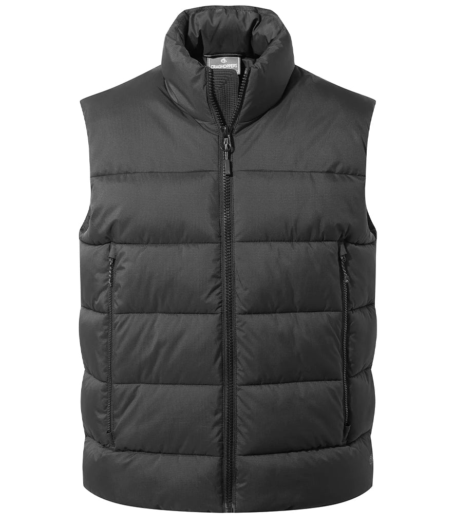 Craghoppers Expert Unisex Winter Padded Bodywarmer — Black