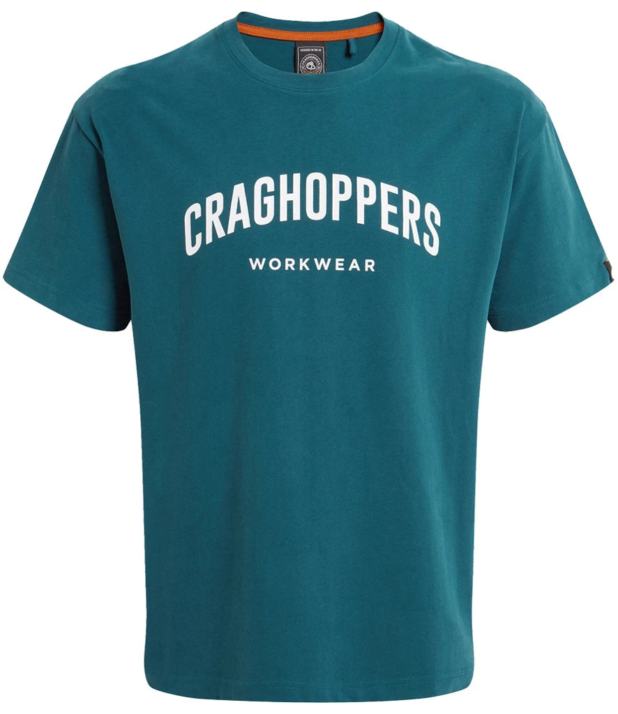 Craghoppers Workwear Batley T-Shirt — Dark Aegean Blue