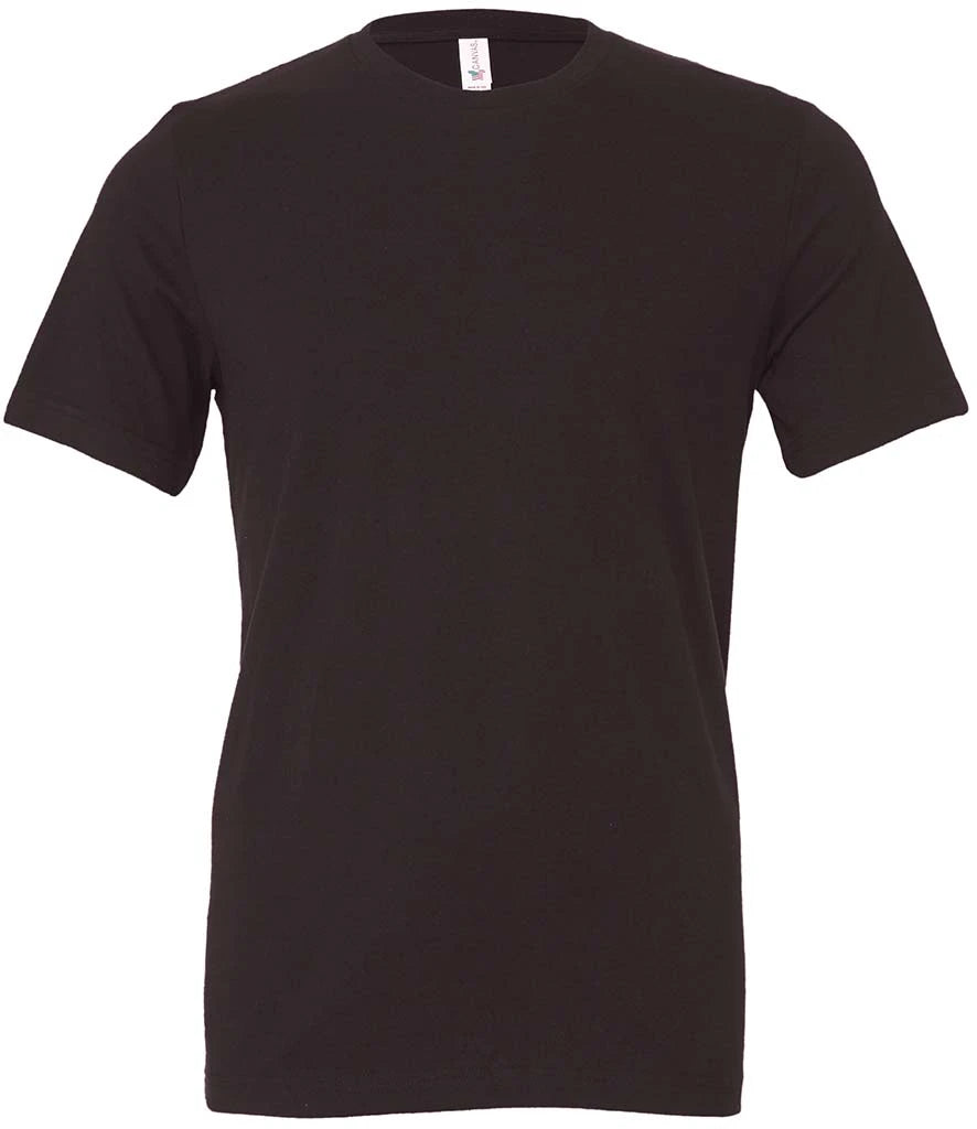 Canvas Unisex Crew Neck T-Shirt — Dark Grey Solid