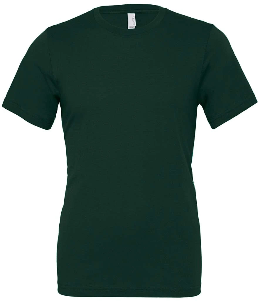 Canvas Unisex Crew Neck T-Shirt — Forest Green