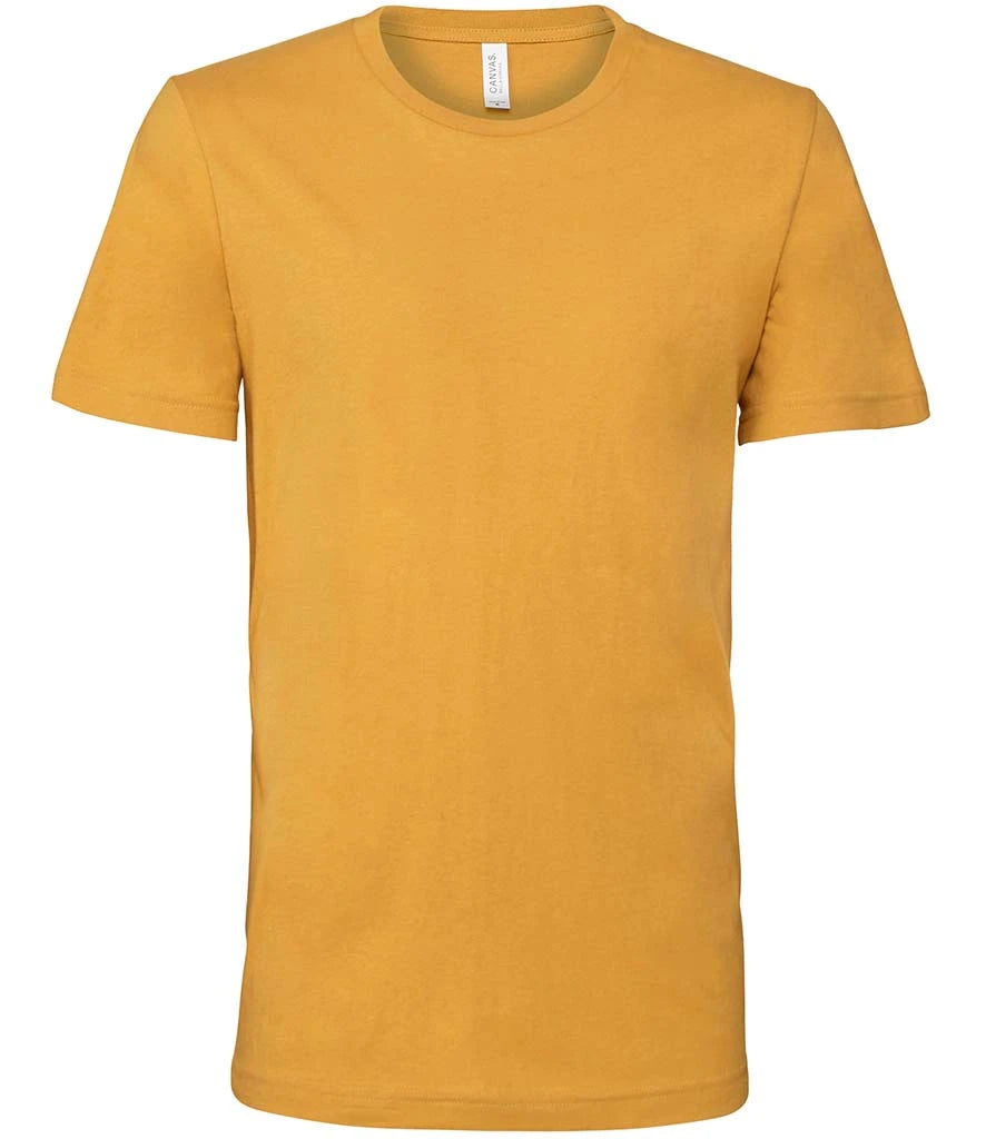 Canvas Unisex Crew Neck T-Shirt — Mustard