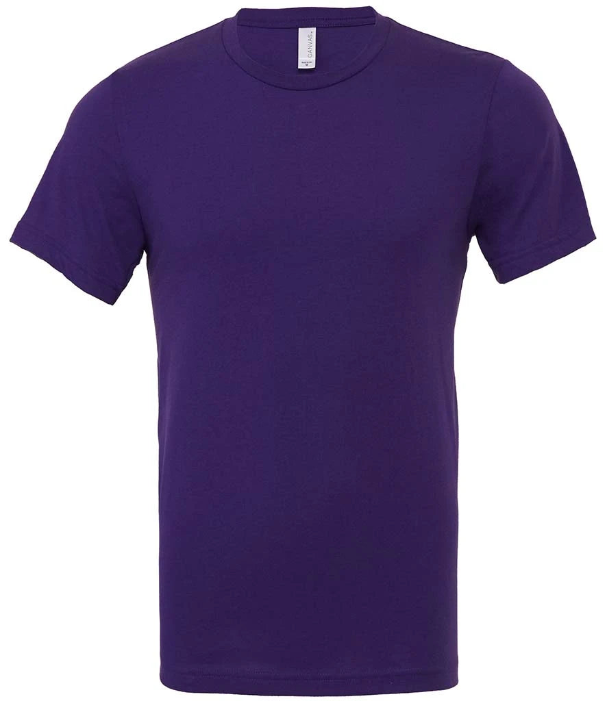 Canvas Unisex Crew Neck T-Shirt — Team Purple