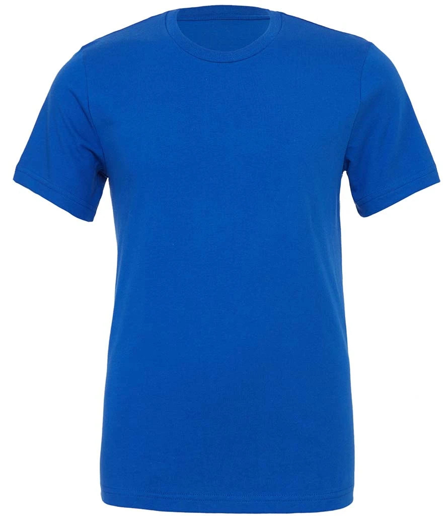 Canvas Unisex Crew Neck T-Shirt — Royal Blue
