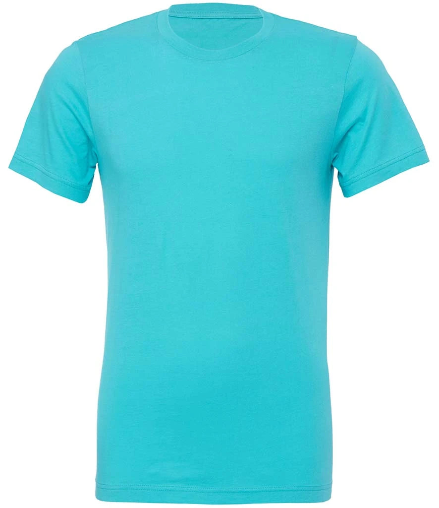 Canvas Unisex Crew Neck T-Shirt — Teal