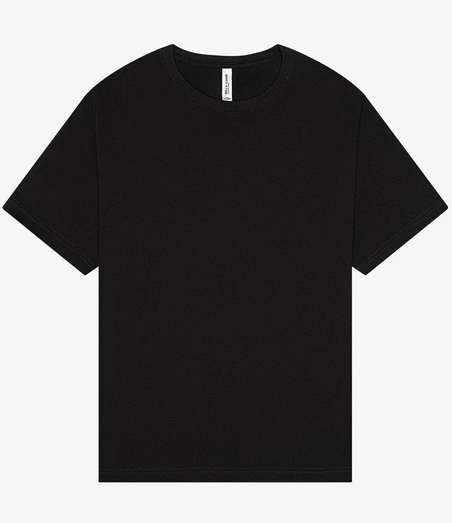 Canvas Unisex Heavyweight Boxy T-Shirt — Black