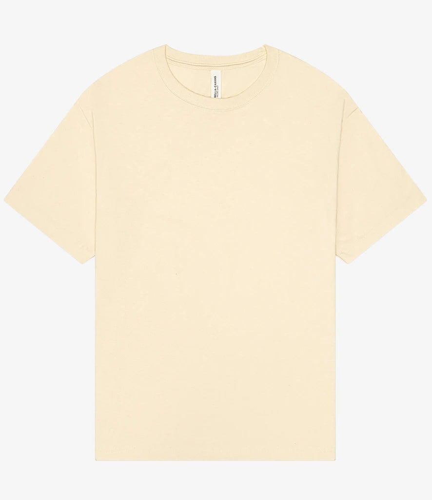 Canvas Unisex Heavyweight Boxy T-Shirt — Natural