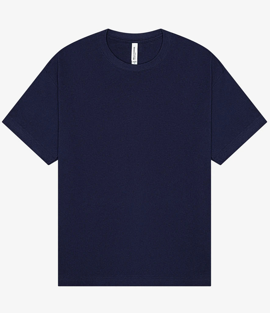 Canvas Unisex Heavyweight Boxy T-Shirt — Navy