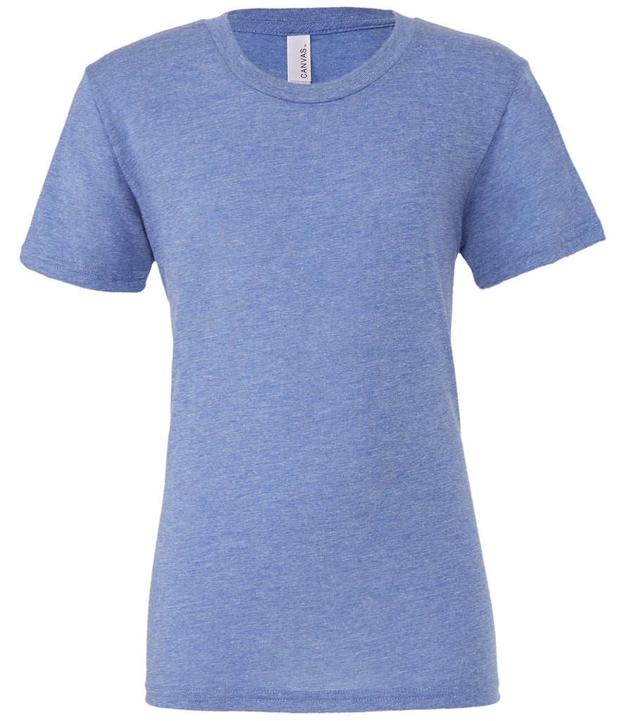 Canvas Unisex Tri-Blend T-Shirt — Blue Tri-Blend
