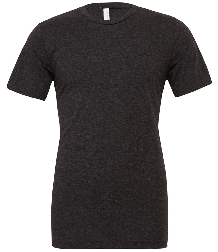 Canvas Unisex Tri-Blend T-Shirt — Charcoal Black Tri-Blend