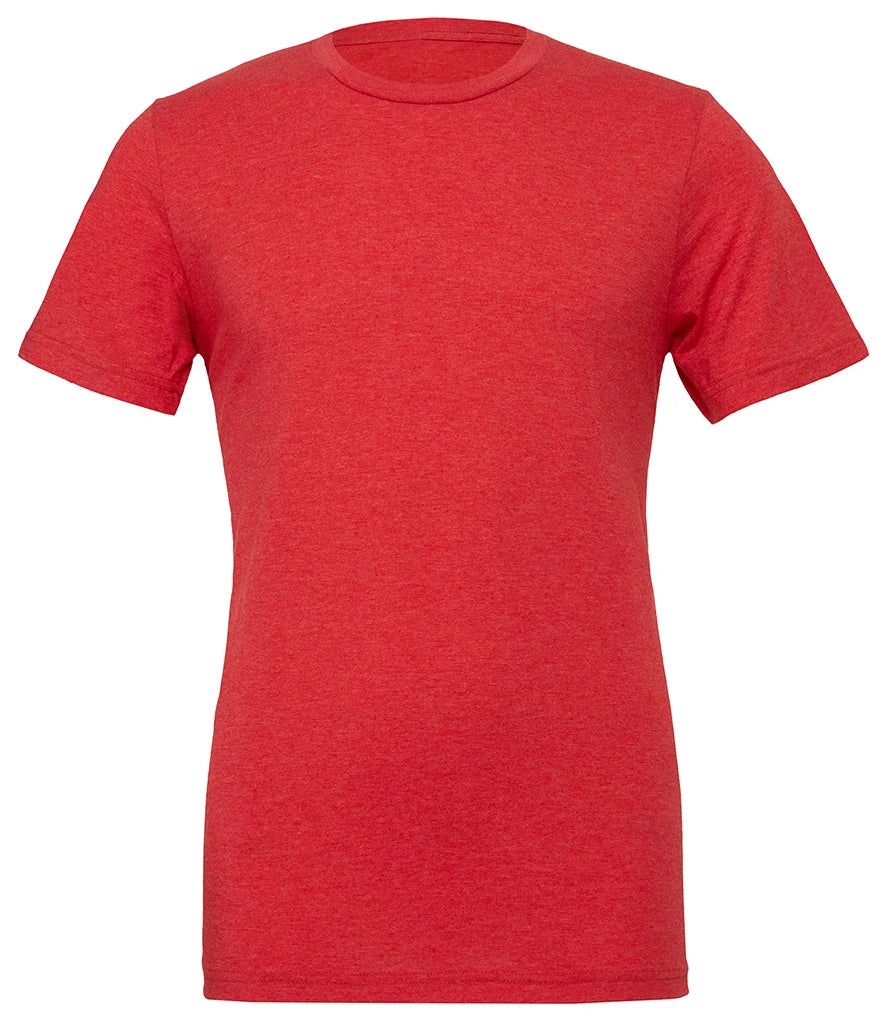 Canvas Unisex Tri-Blend T-Shirt — Light Red Tri-Blend