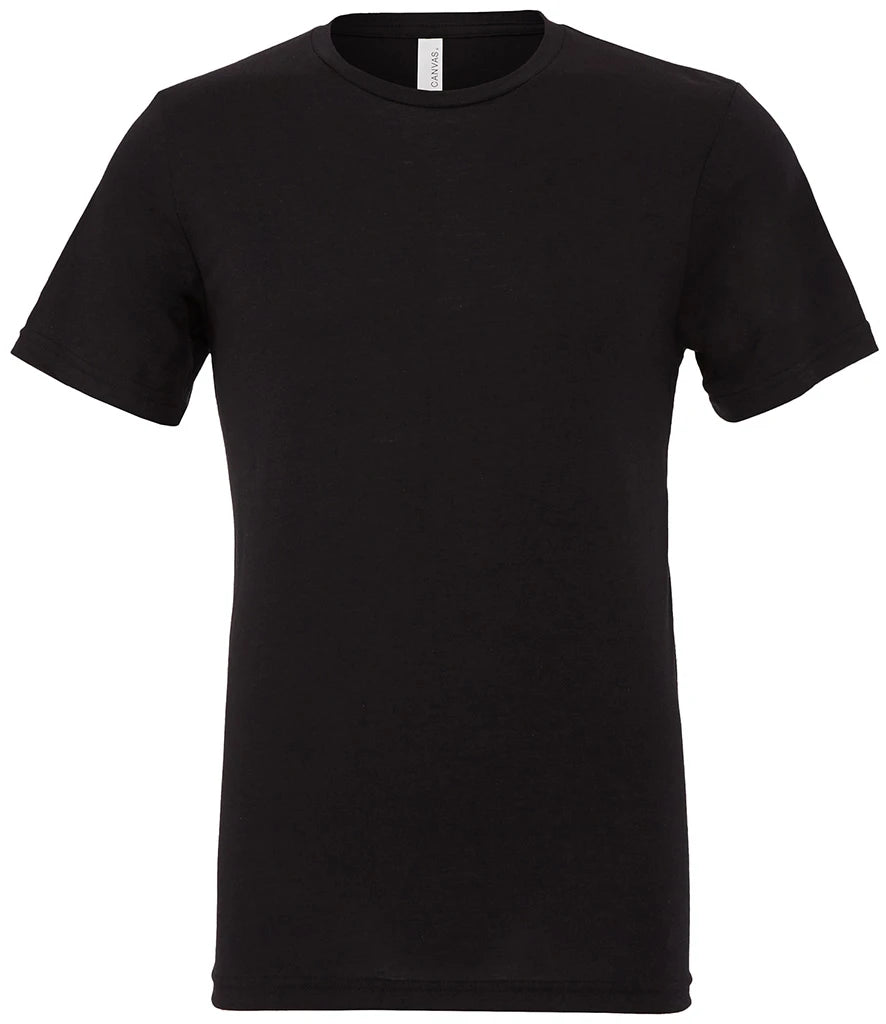 Canvas Unisex Tri-Blend T-Shirt — Solid Black Tri-Blend