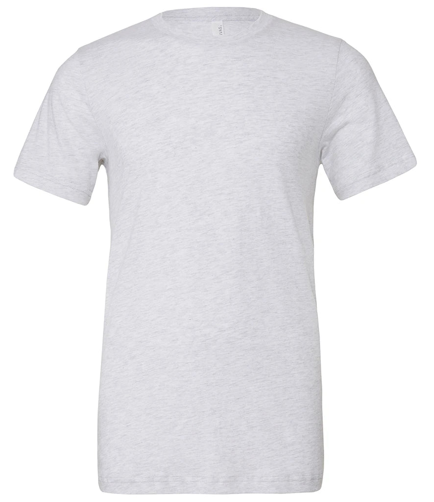 Canvas Unisex Tri-Blend T-Shirt — White Fleck Tri-Blend