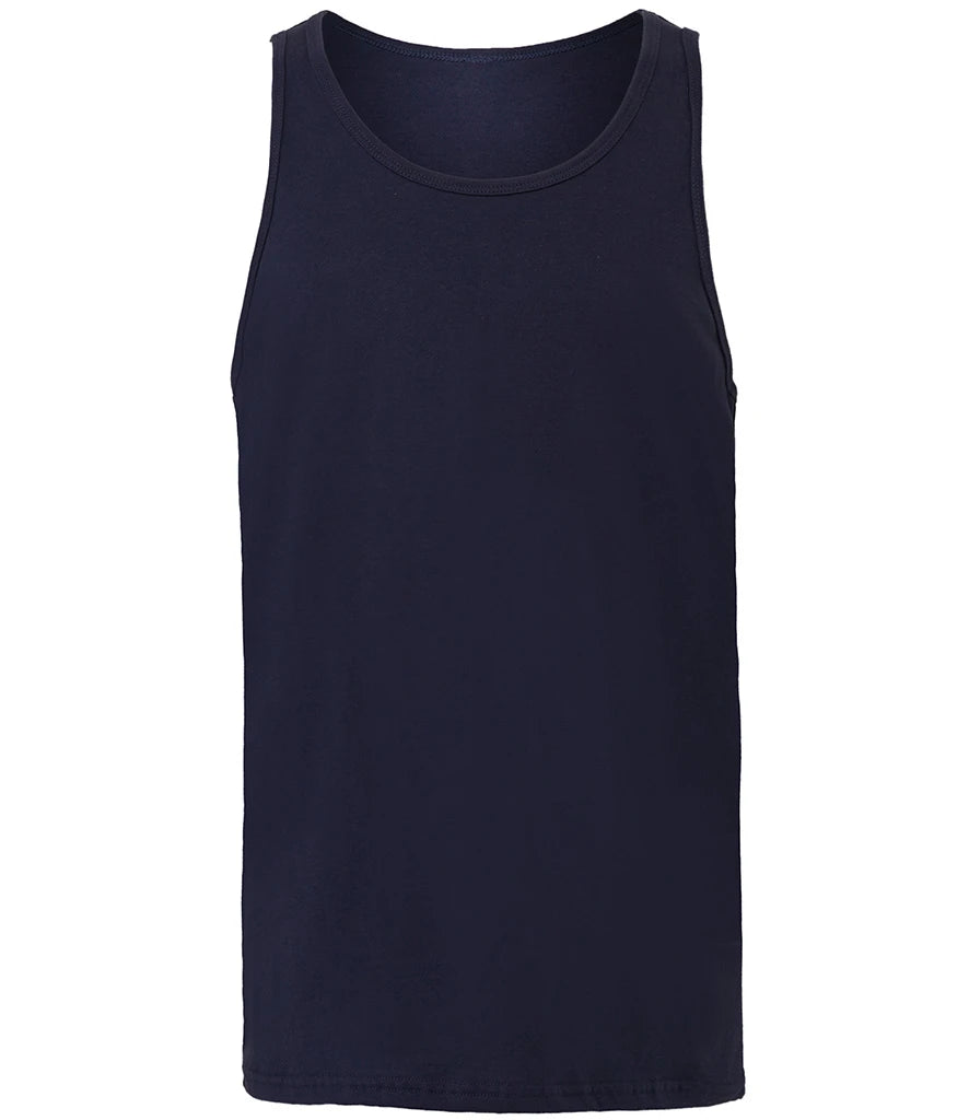 Canvas Unisex Jersey Tank Top — Navy