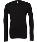 Canvas Unisex Jersey Long Sleeve T-Shirt — Black