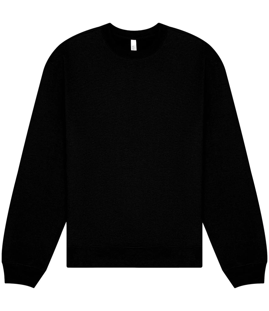 Canvas Unisex Heavyweight Crew Neck Sweatshirt — Black