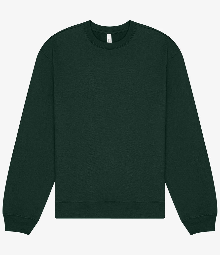 Canvas Unisex Heavyweight Crew Neck Sweatshirt — Forest Green