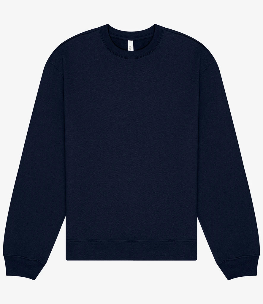 Canvas Unisex Heavyweight Crew Neck Sweatshirt — Navy