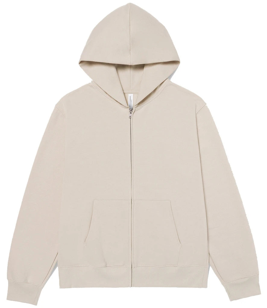 Canvas Unisex Heavy Full Zip Hoodie — Dust