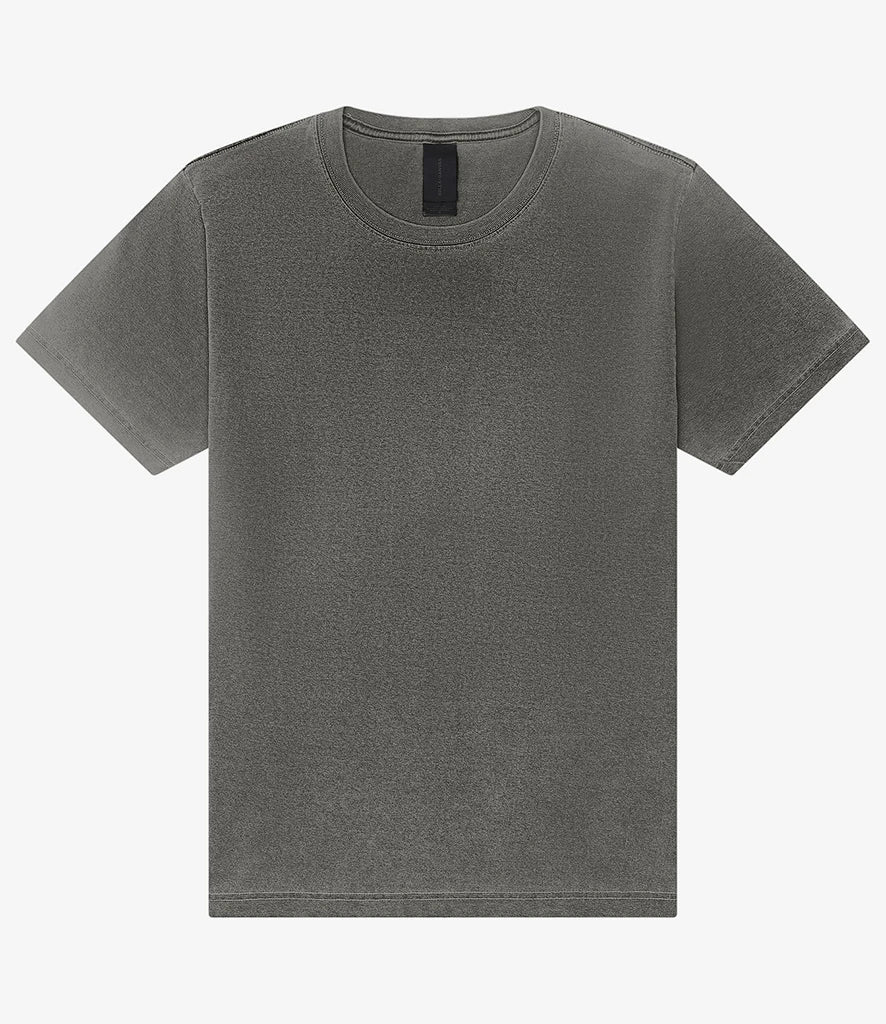 Canvas Unisex Heavyweight Washed T-Shirt — Washed Charcoal