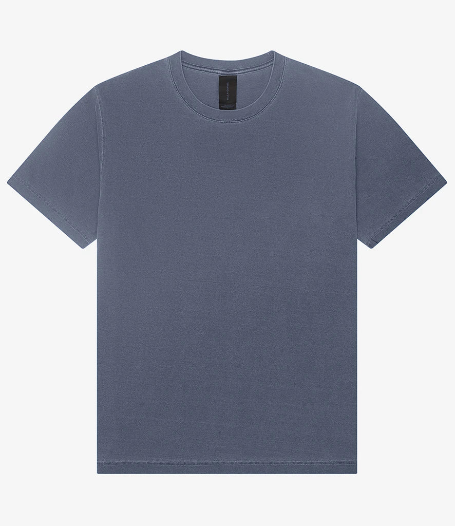 Canvas Unisex Heavyweight Washed T-Shirt — Washed Navy