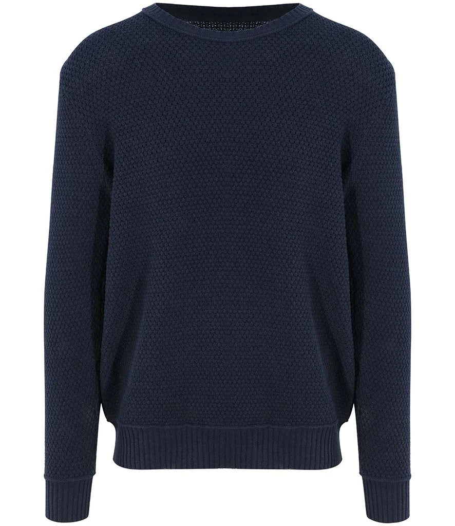 Ecologie Unisex Taroko Sustainable Crew Neck Sweater — Navy