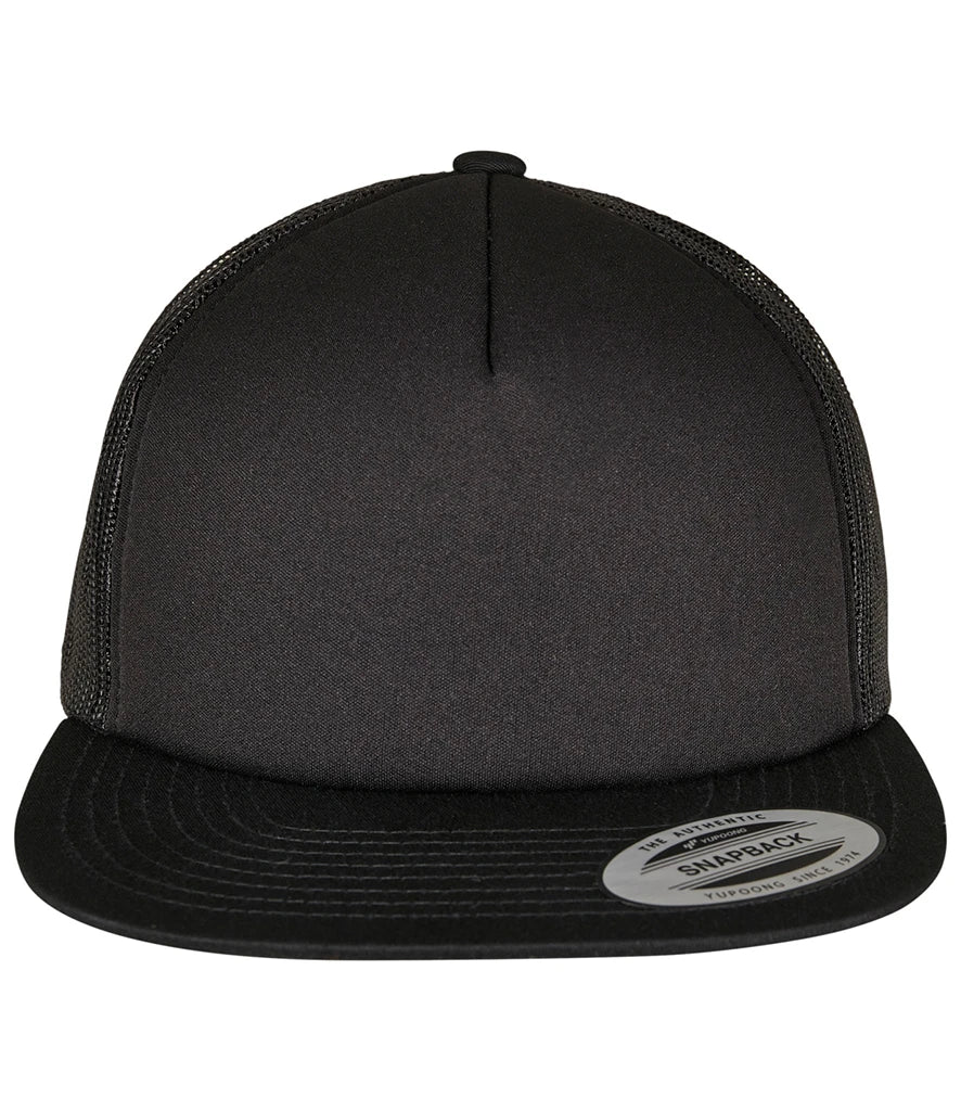 Flexfit Foam Trucker Cap — Black