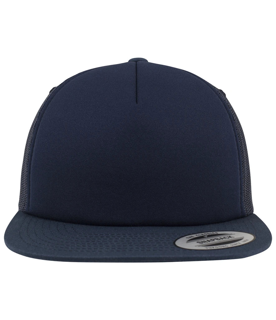 Flexfit Foam Trucker Cap — Navy