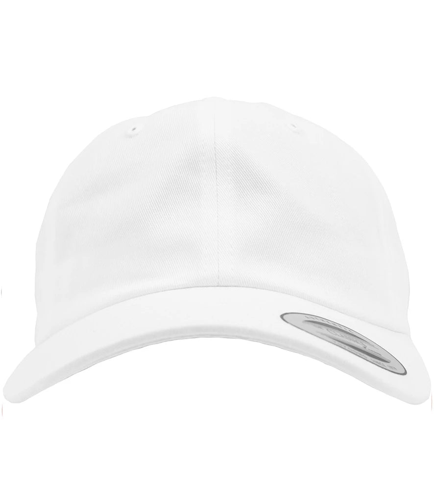 Flexfit Low Profile Cotton Twill Cap — White