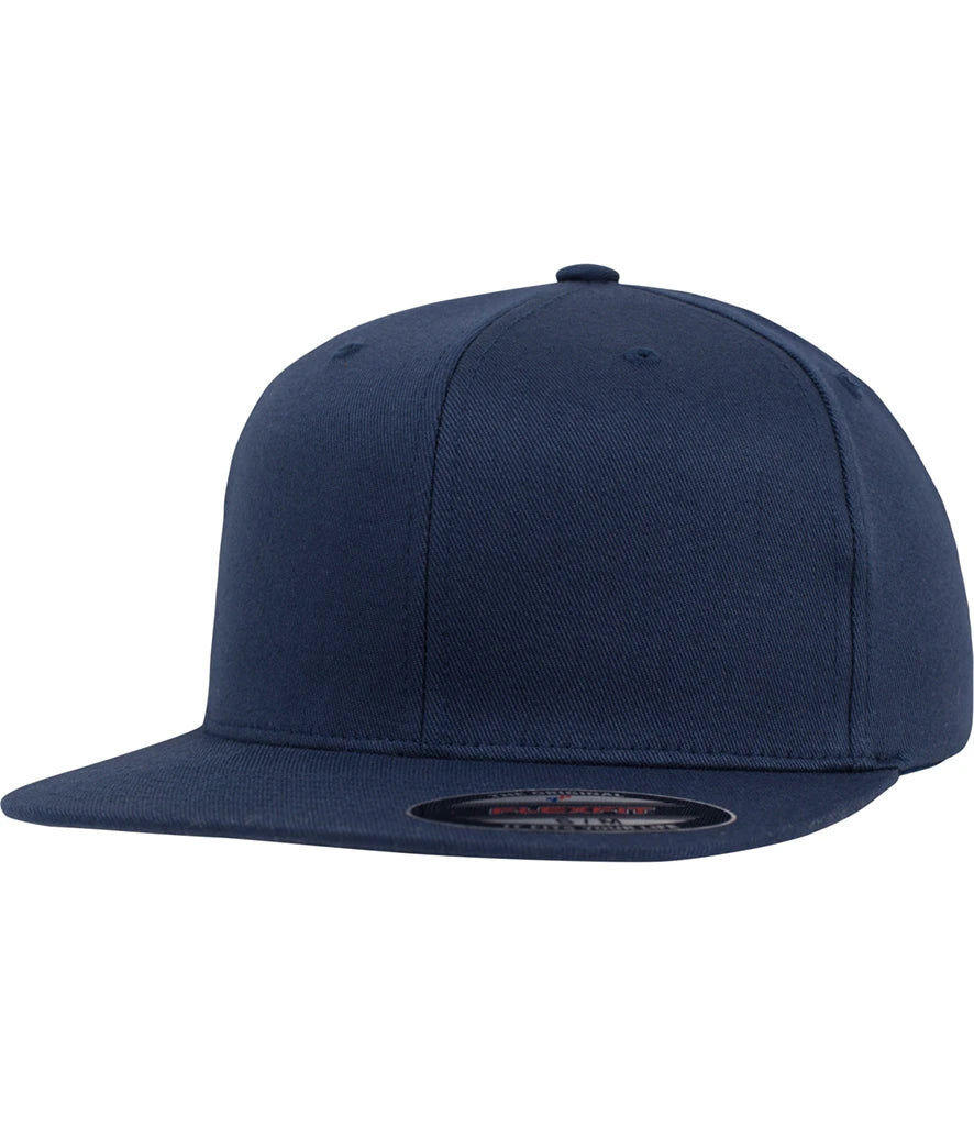 Flexfit Flat Visor Cap — Navy