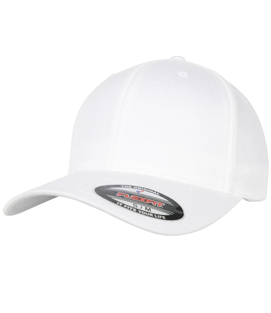 Flexfit Cotton Cap — White